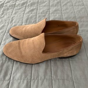 Suede Loafers- Zara- Tan/Brown- Size: US Mens 11/ EU Mens 44